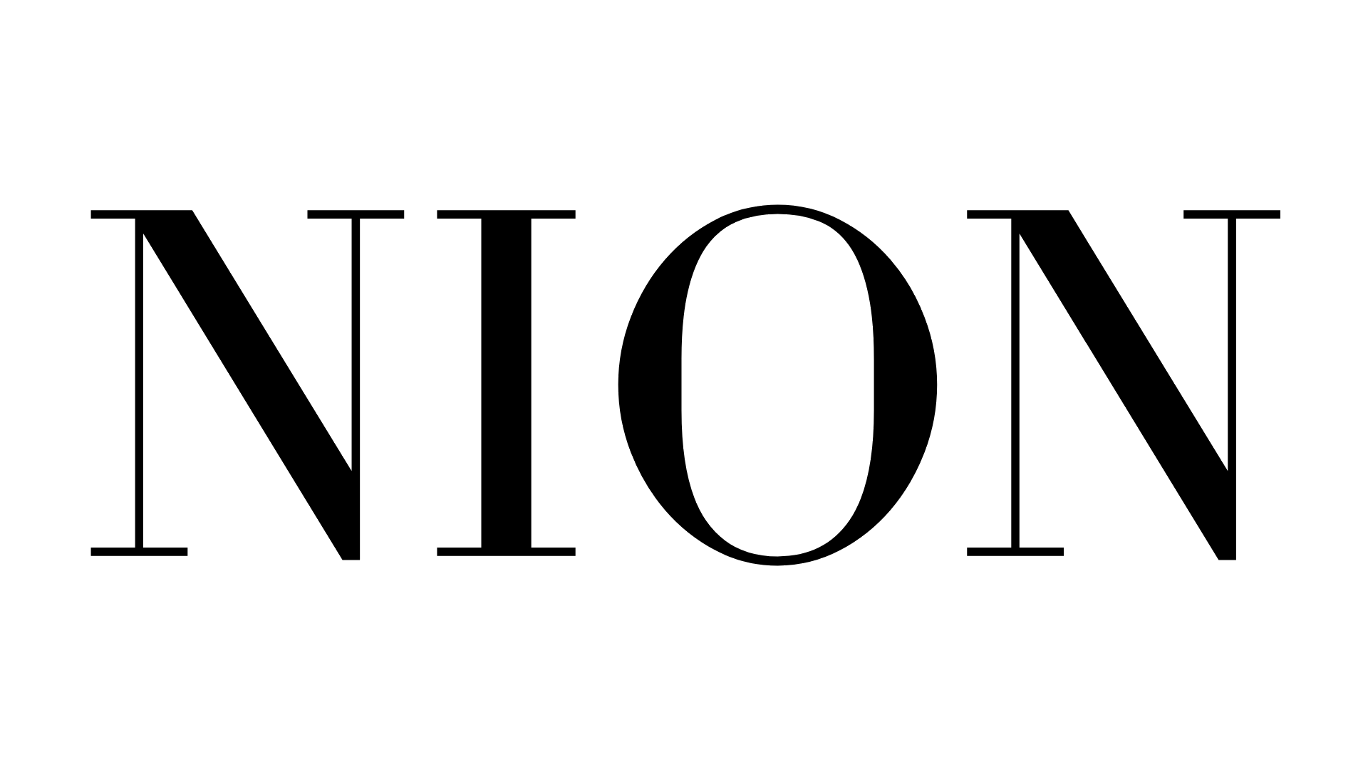 NION, il logo del sito.